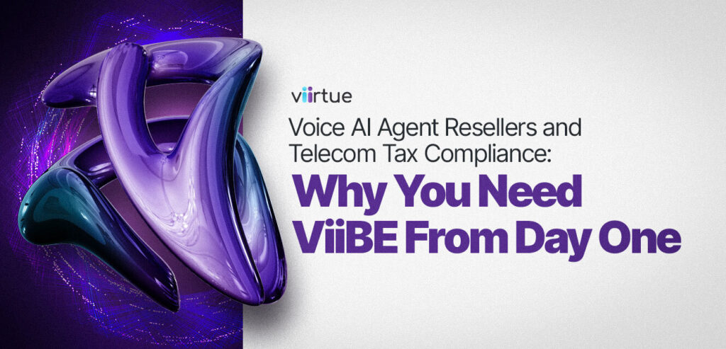 Voice AI Agent Resellers Title Card in Viirtue Branding